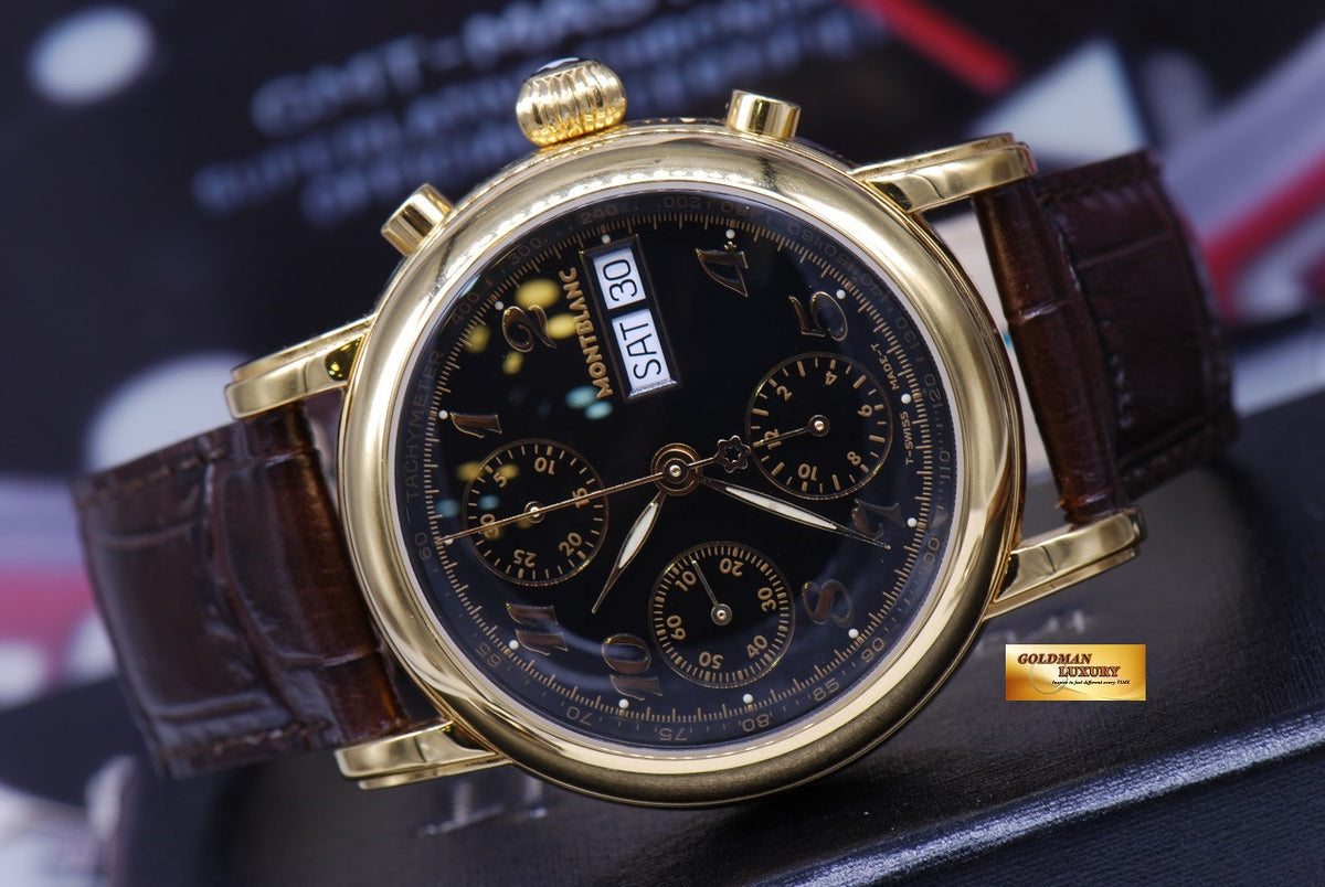 [SOLD] MONT BLANC MEISTERSTUCK GOLD-PLATED CHRONOGRAPH Ref 4810 AUTOMATIC (NEAR MINT)