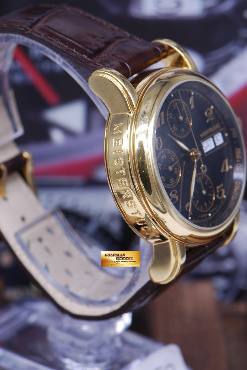 [SOLD] MONT BLANC MEISTERSTUCK GOLD-PLATED CHRONOGRAPH Ref 4810 AUTOMATIC (NEAR MINT)