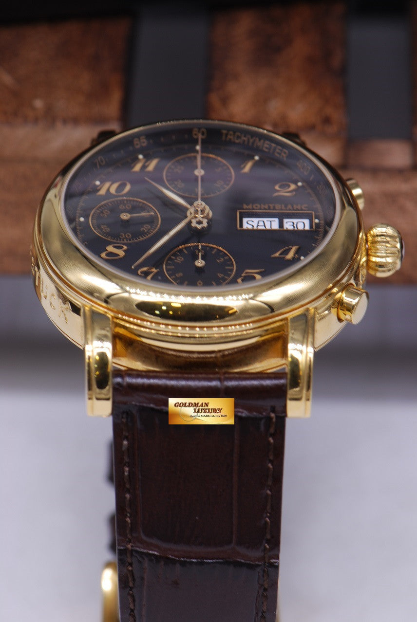 [SOLD] MONT BLANC MEISTERSTUCK GOLD-PLATED CHRONOGRAPH Ref 4810 AUTOMATIC (NEAR MINT)