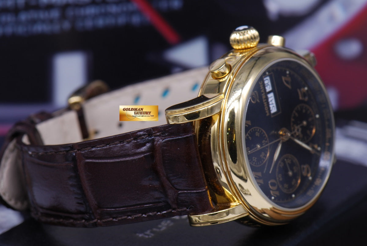 [SOLD] MONT BLANC MEISTERSTUCK GOLD-PLATED CHRONOGRAPH Ref 4810 AUTOMATIC (NEAR MINT)