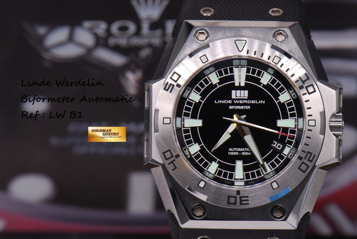 [SOLD] LINDE WERDELIN BIFORMETER AUTOMATIC 40mm (NEAR MINT)