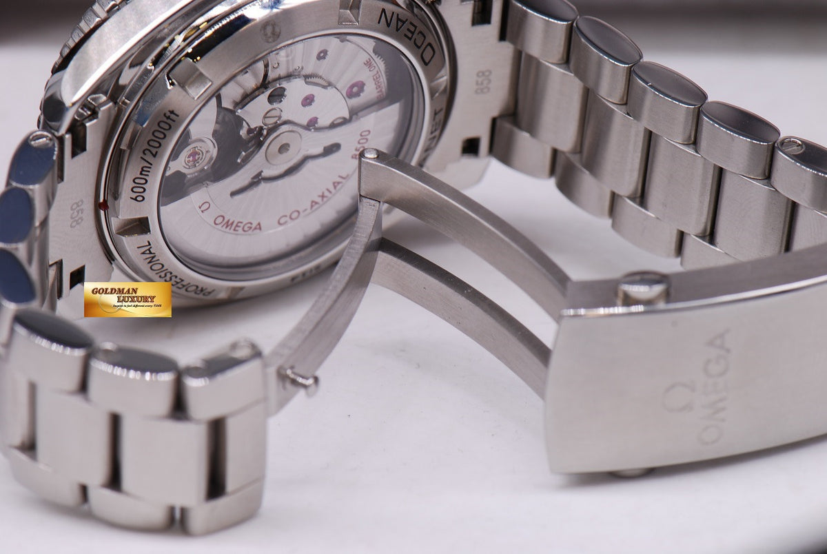 [SOLD] OMEGA SEAMASTER PLANET OCEAN 42mm CO-AXIAL WHITE CERAMIC (LNIB)