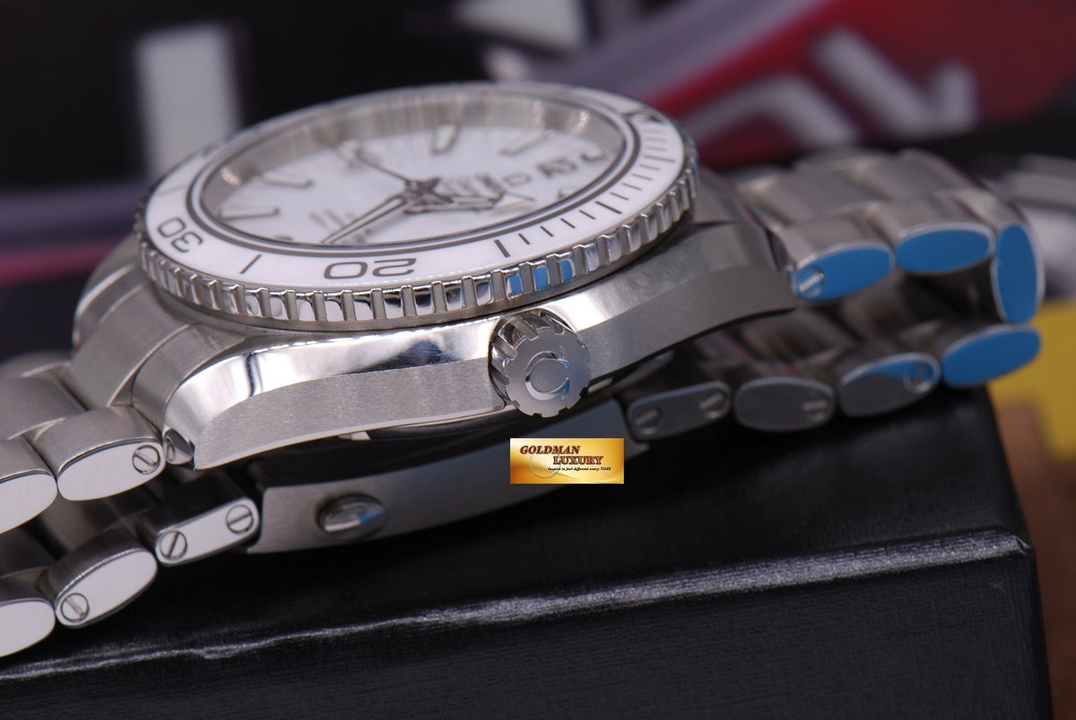 [SOLD] OMEGA SEAMASTER PLANET OCEAN 42mm CO-AXIAL WHITE CERAMIC (LNIB)