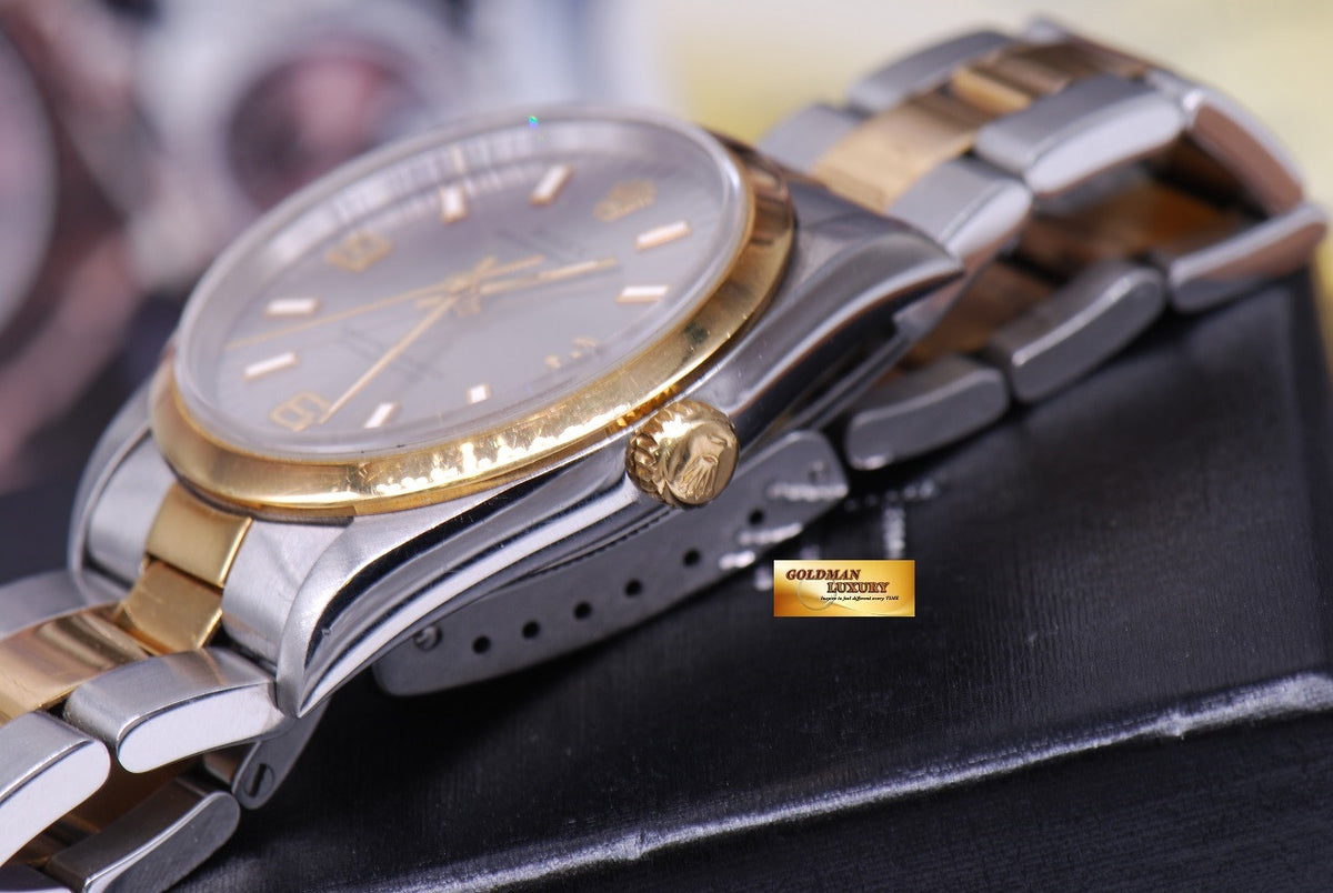 [SOLD] ROLEX OYSTER PERPETUAL 34mm HALF-GOLD Ref 14203 AUTOMATIC (NEAR MINT)
