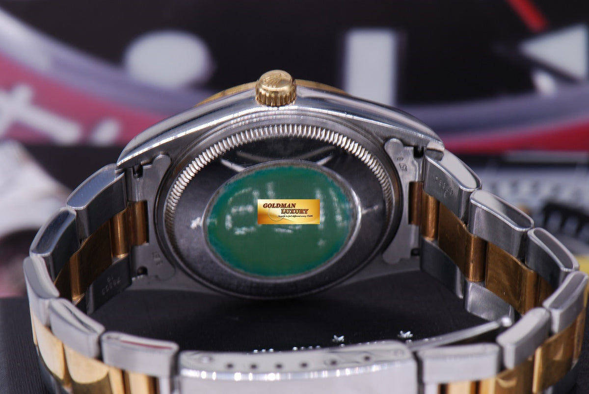 [SOLD] ROLEX OYSTER PERPETUAL 34mm HALF-GOLD Ref 14203 AUTOMATIC (NEAR MINT)
