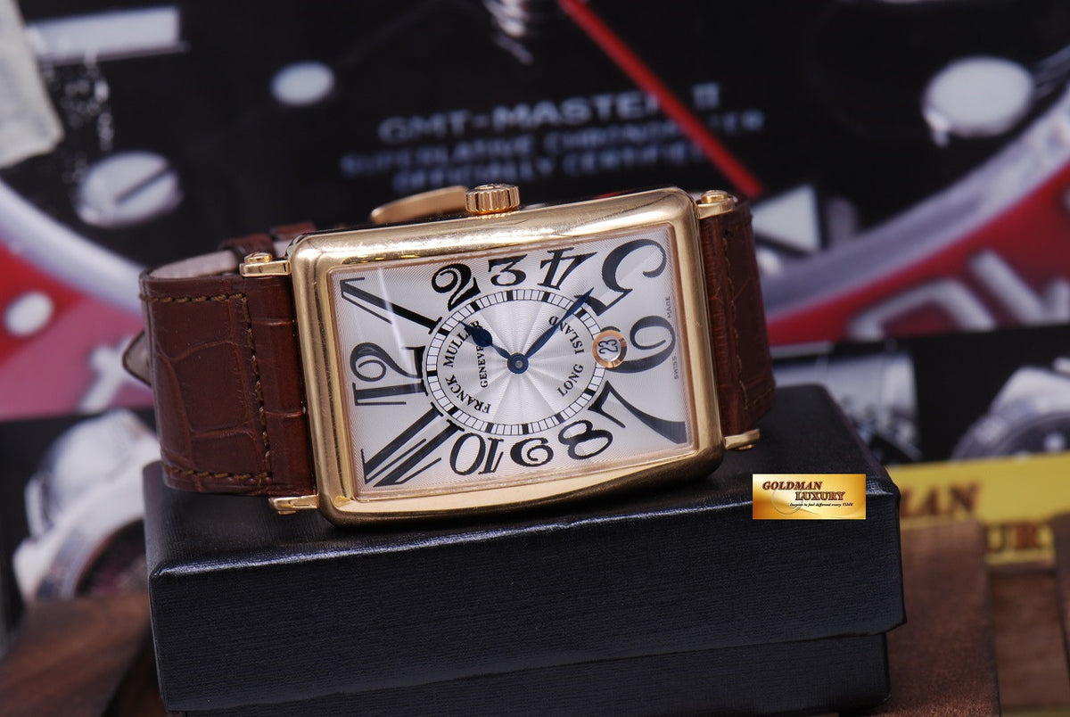 [SOLD] FRANCK MULLER LONG ISLAND 18K ROSE GOLD Ref 1150 AUTOMATIC (NEAR MINT)