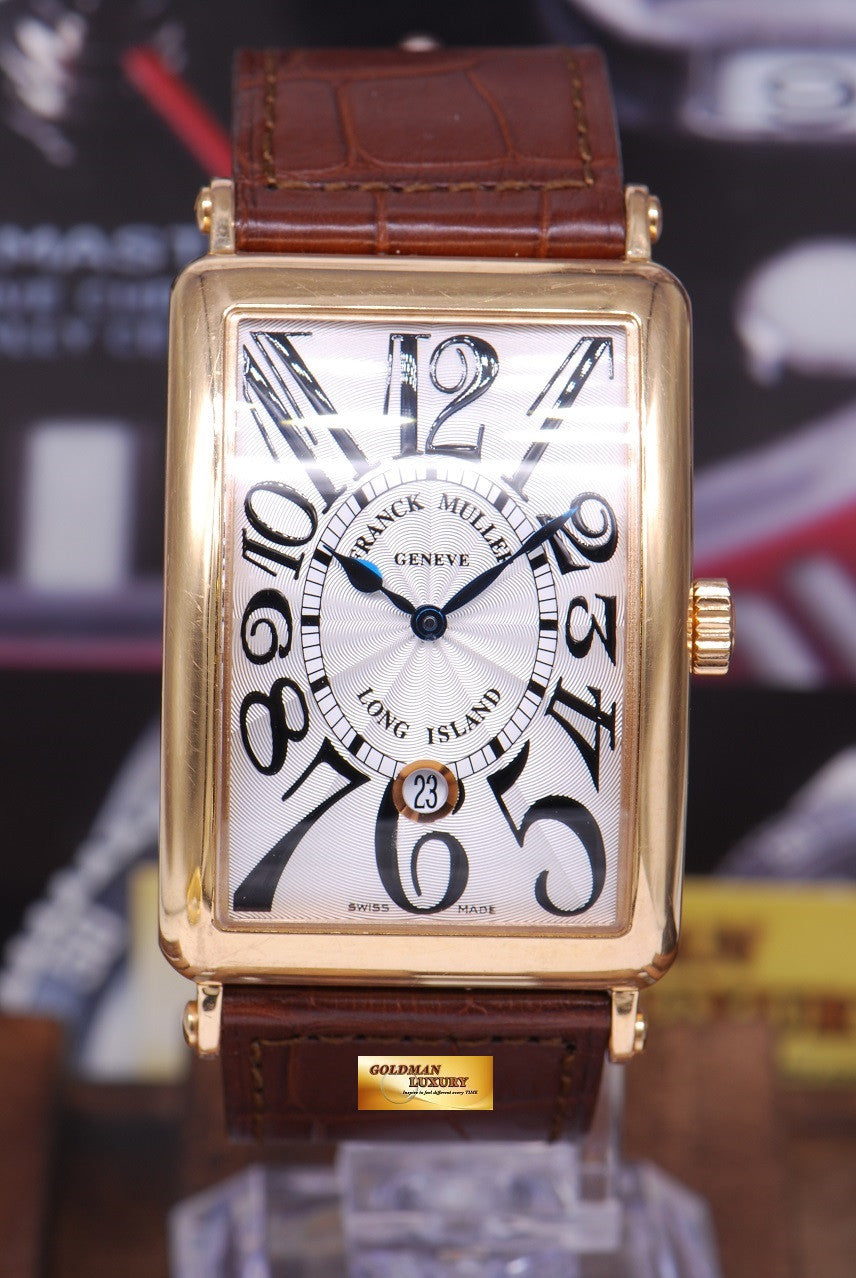 [SOLD] FRANCK MULLER LONG ISLAND 18K ROSE GOLD Ref 1150 AUTOMATIC (NEAR MINT)