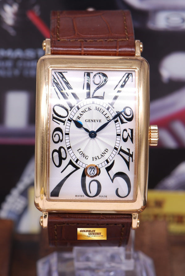 [SOLD] FRANCK MULLER LONG ISLAND 18K ROSE GOLD Ref 1150 AUTOMATIC (NEAR MINT)