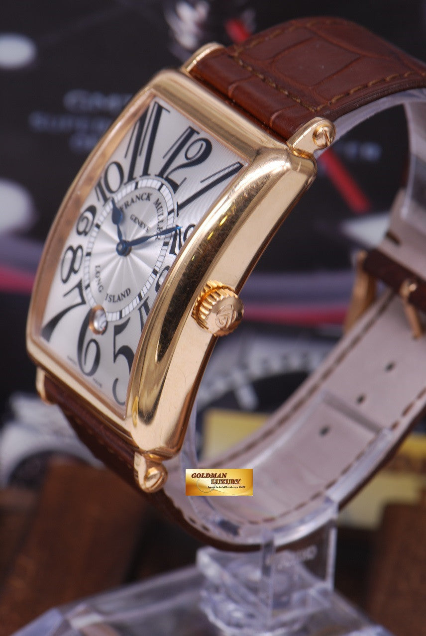 [SOLD] FRANCK MULLER LONG ISLAND 18K ROSE GOLD Ref 1150 AUTOMATIC (NEAR MINT)