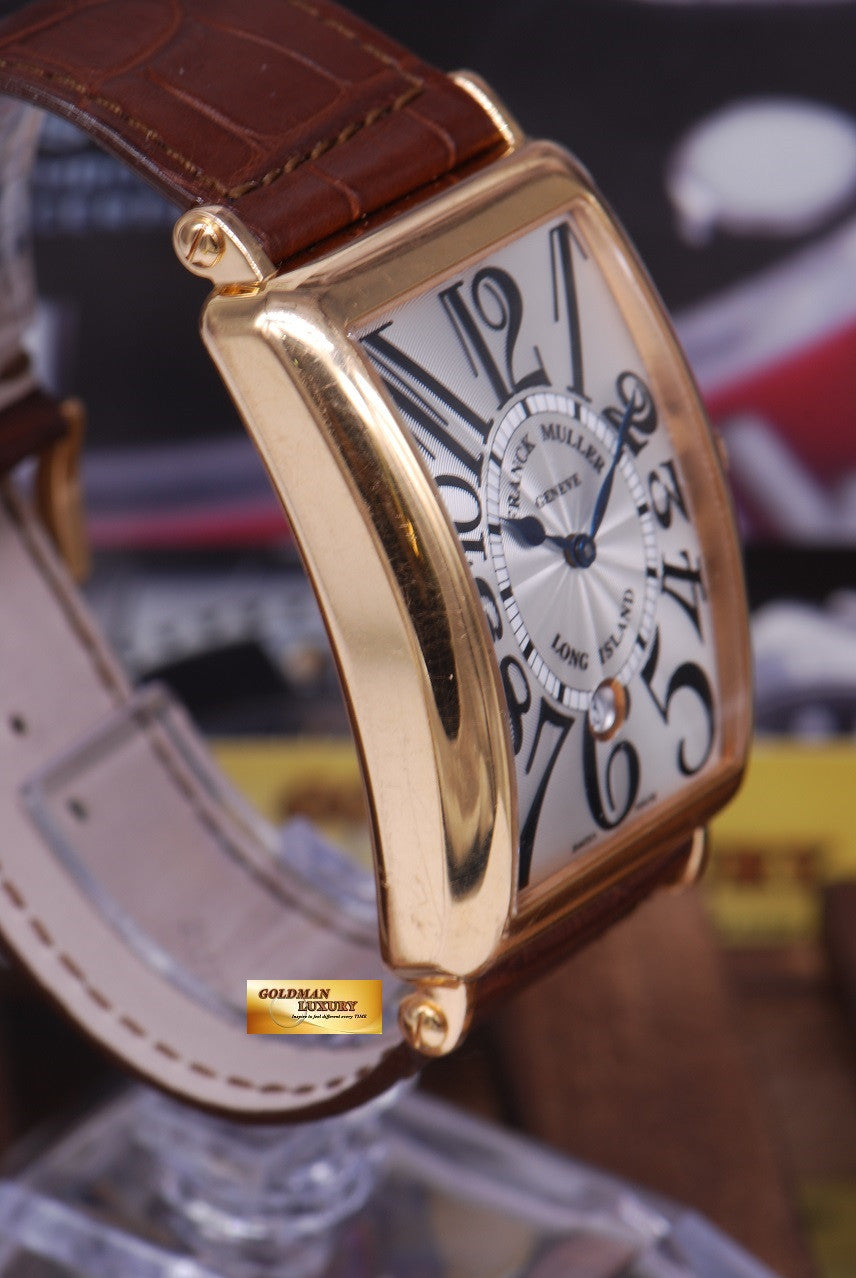 [SOLD] FRANCK MULLER LONG ISLAND 18K ROSE GOLD Ref 1150 AUTOMATIC (NEAR MINT)