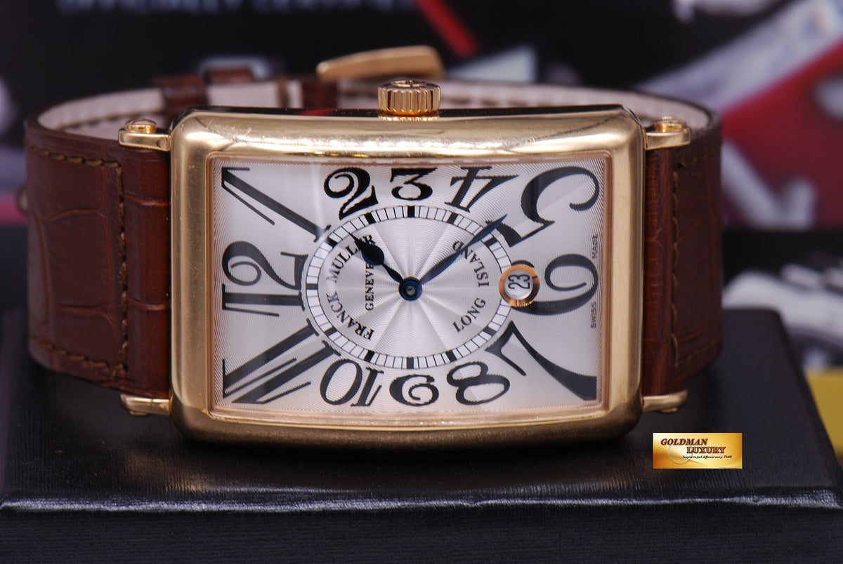 [SOLD] FRANCK MULLER LONG ISLAND 18K ROSE GOLD Ref 1150 AUTOMATIC (NEAR MINT)