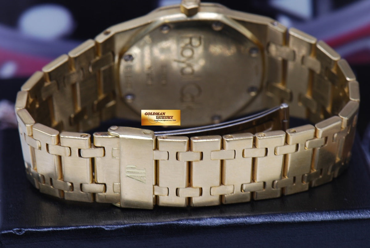 [SOLD] AUDEMARS PIGUET ROYAL OAK 18K YELLOW GOLD 35mm QUARTZ (NEAR MINT)