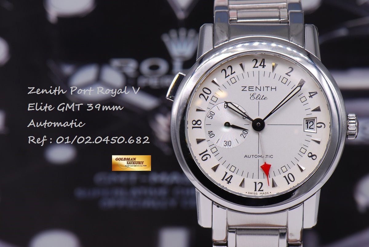 [SOLD] ZENITH ROYAL OAK V ELITE GMT 39mm AUTOMATIC (NEAR MINT)