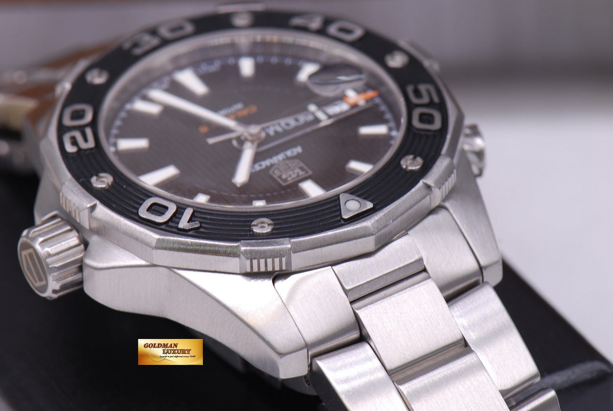 [SOLD] TAG HEUER AQUARACER CALIBRE 5 43mm WAJ2110 AUTOMATIC (MINT)