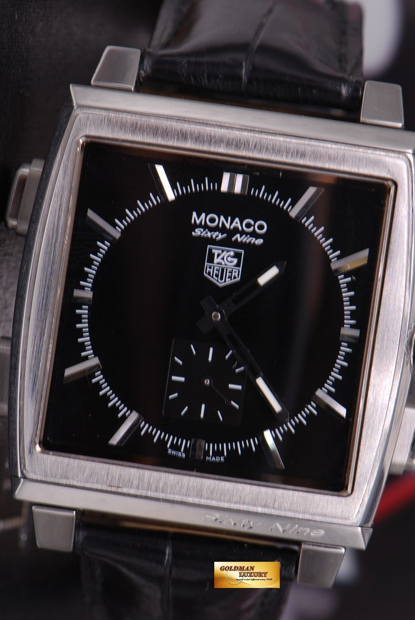 [SOLD] TAG HEUER MONACO SIXTY NINE MANUAL – REVERSIBLE DIGITAL CHRONOGRAPH CW9110 (MINT)