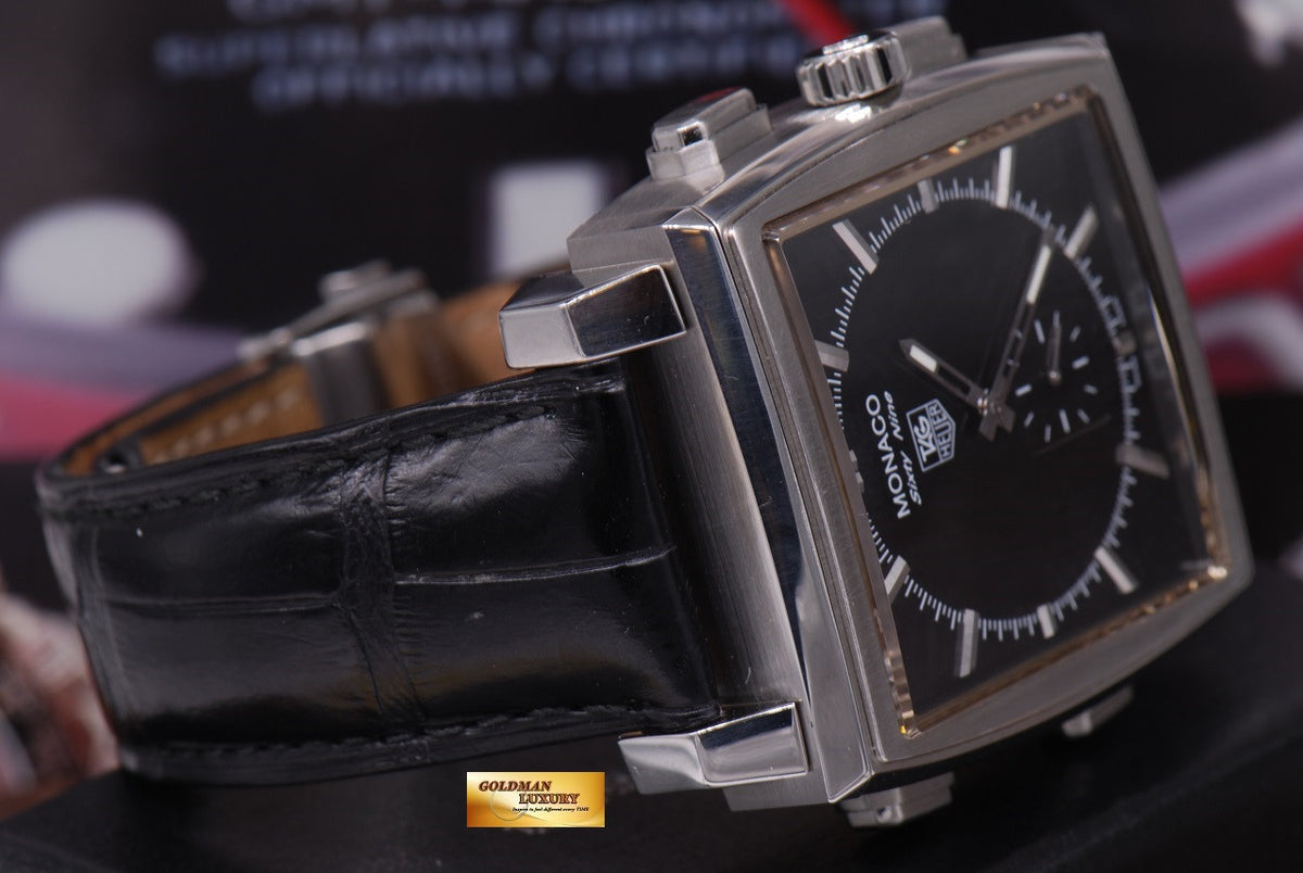 [SOLD] TAG HEUER MONACO SIXTY NINE MANUAL – REVERSIBLE DIGITAL CHRONOGRAPH CW9110 (MINT)