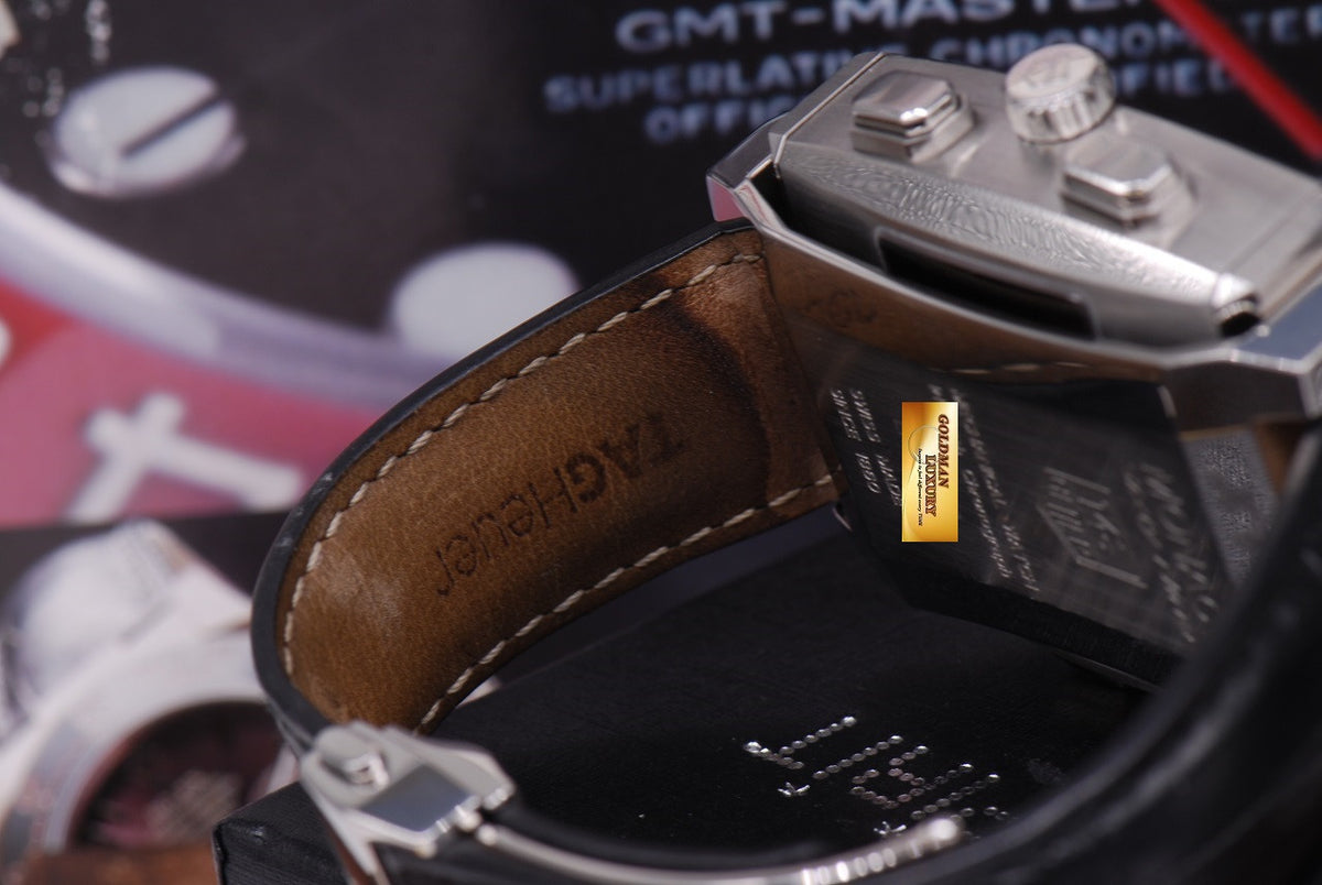 [SOLD] TAG HEUER MONACO SIXTY NINE MANUAL – REVERSIBLE DIGITAL CHRONOGRAPH CW9110 (MINT)