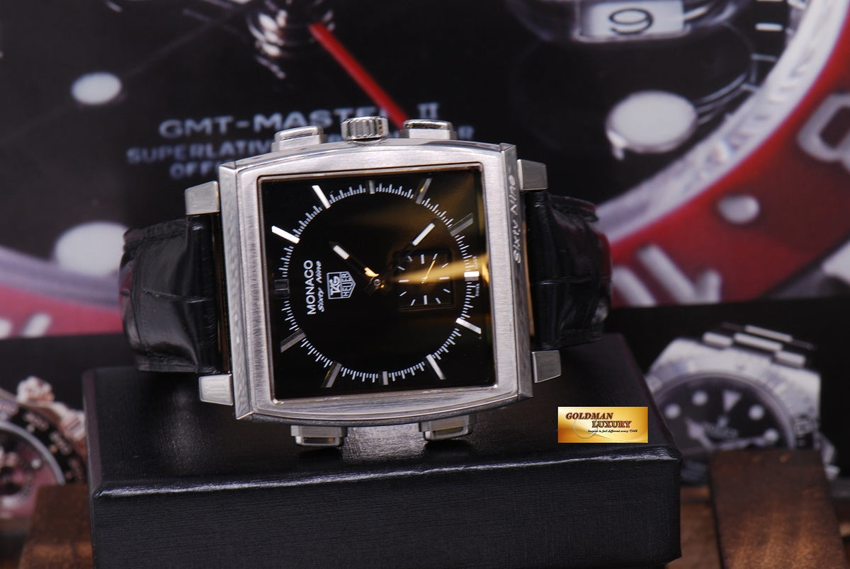 [SOLD] TAG HEUER MONACO SIXTY NINE MANUAL – REVERSIBLE DIGITAL CHRONOGRAPH CW9110 (MINT)