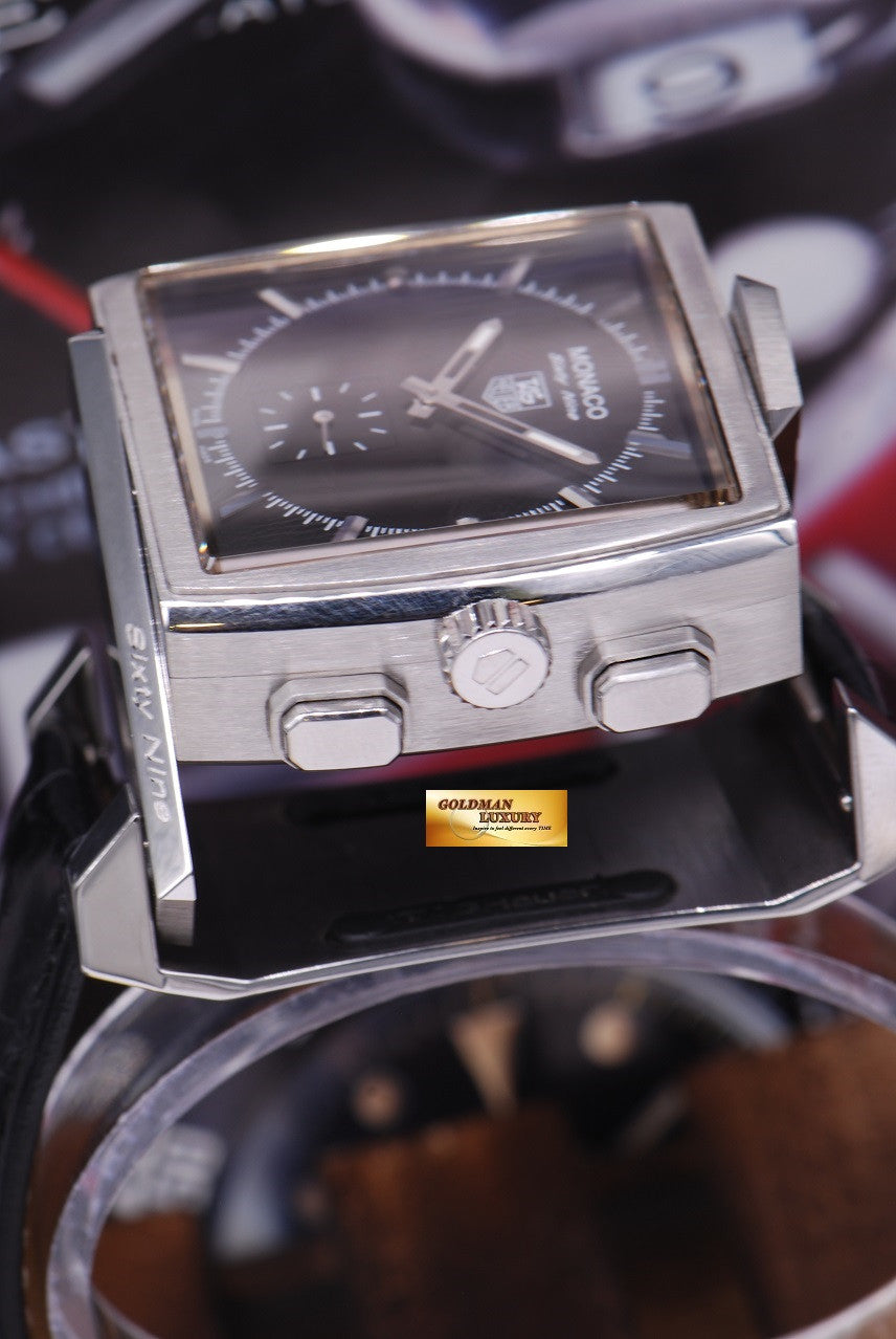 [SOLD] TAG HEUER MONACO SIXTY NINE MANUAL – REVERSIBLE DIGITAL CHRONOGRAPH CW9110 (MINT)