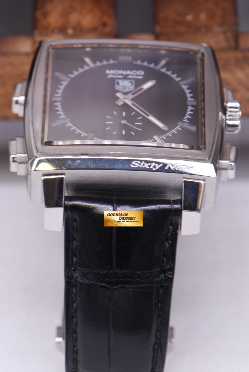 [SOLD] TAG HEUER MONACO SIXTY NINE MANUAL – REVERSIBLE DIGITAL CHRONOGRAPH CW9110 (MINT)