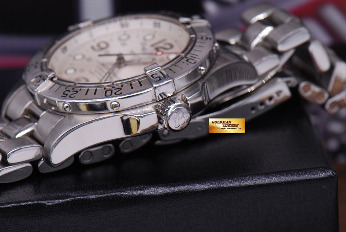 [SOLD] BREITLING SUPEROCEAN AEROMARINE 42mm A17360 WHITE AUTOMATIC (GOOD CONDITION)