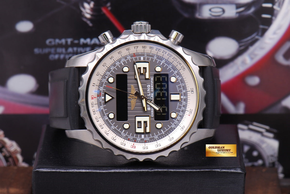 [SOLD] BREITLING CHRONOSPACE PROFESSIONAL SUPERQUARTZ A78365 (MINT)