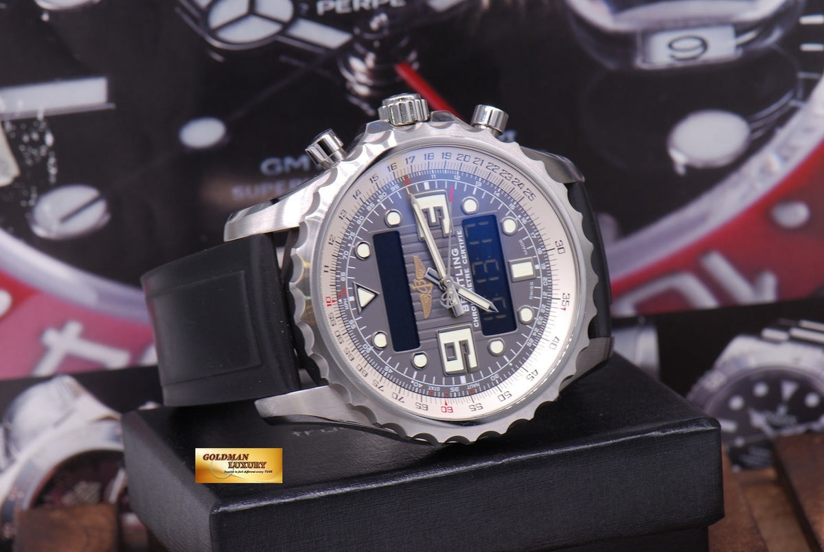 [SOLD] BREITLING CHRONOSPACE PROFESSIONAL SUPERQUARTZ A78365 (MINT)