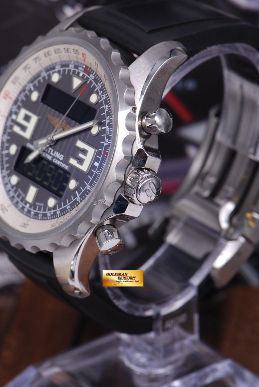 [SOLD] BREITLING CHRONOSPACE PROFESSIONAL SUPERQUARTZ A78365 (MINT)