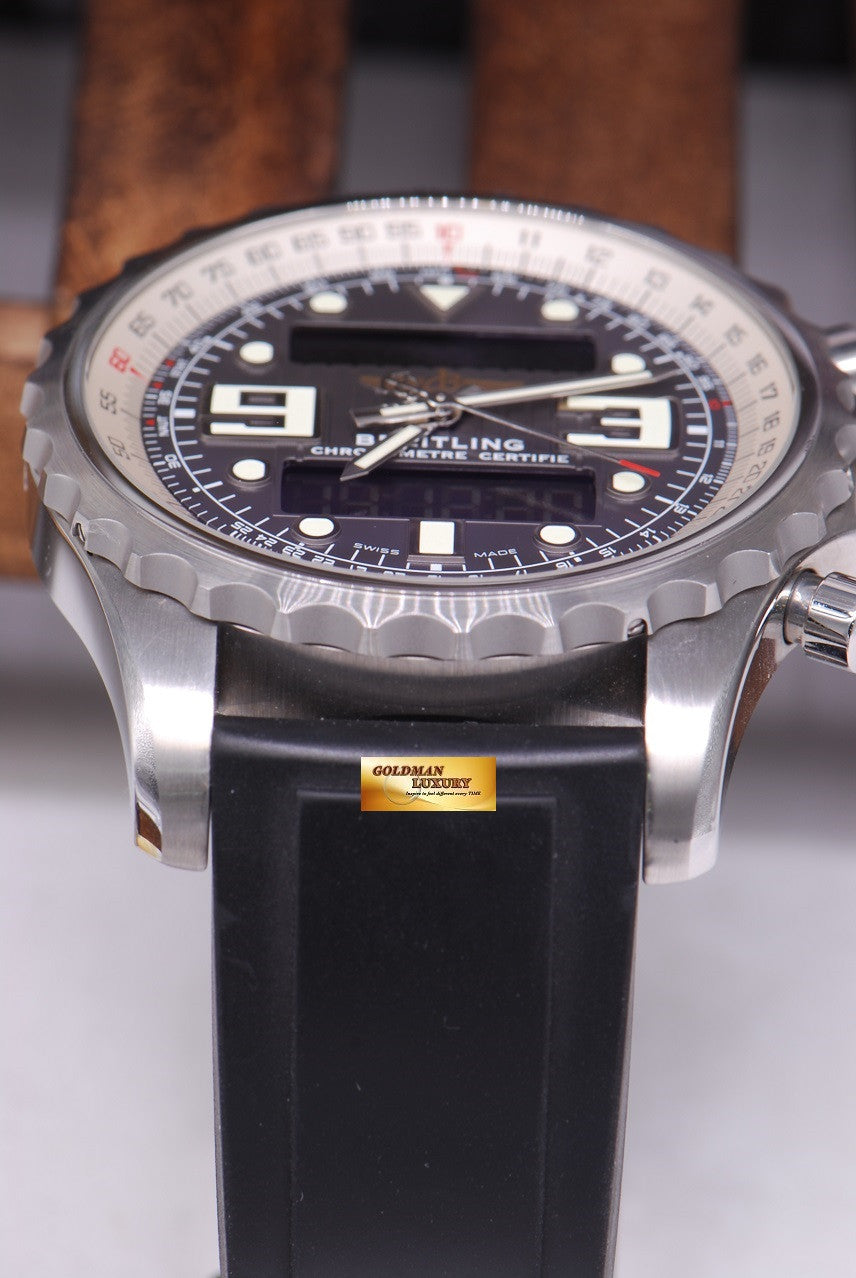 [SOLD] BREITLING CHRONOSPACE PROFESSIONAL SUPERQUARTZ A78365 (MINT)