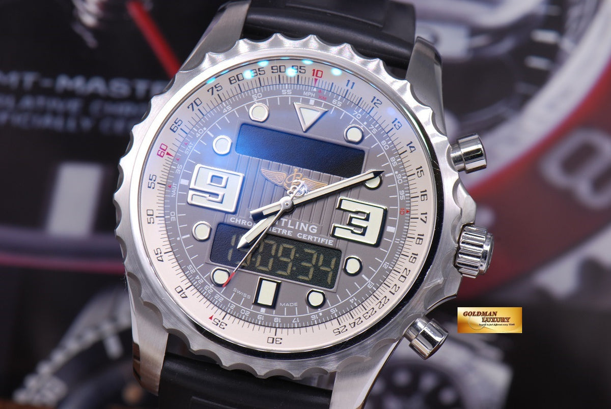 [SOLD] BREITLING CHRONOSPACE PROFESSIONAL SUPERQUARTZ A78365 (MINT)