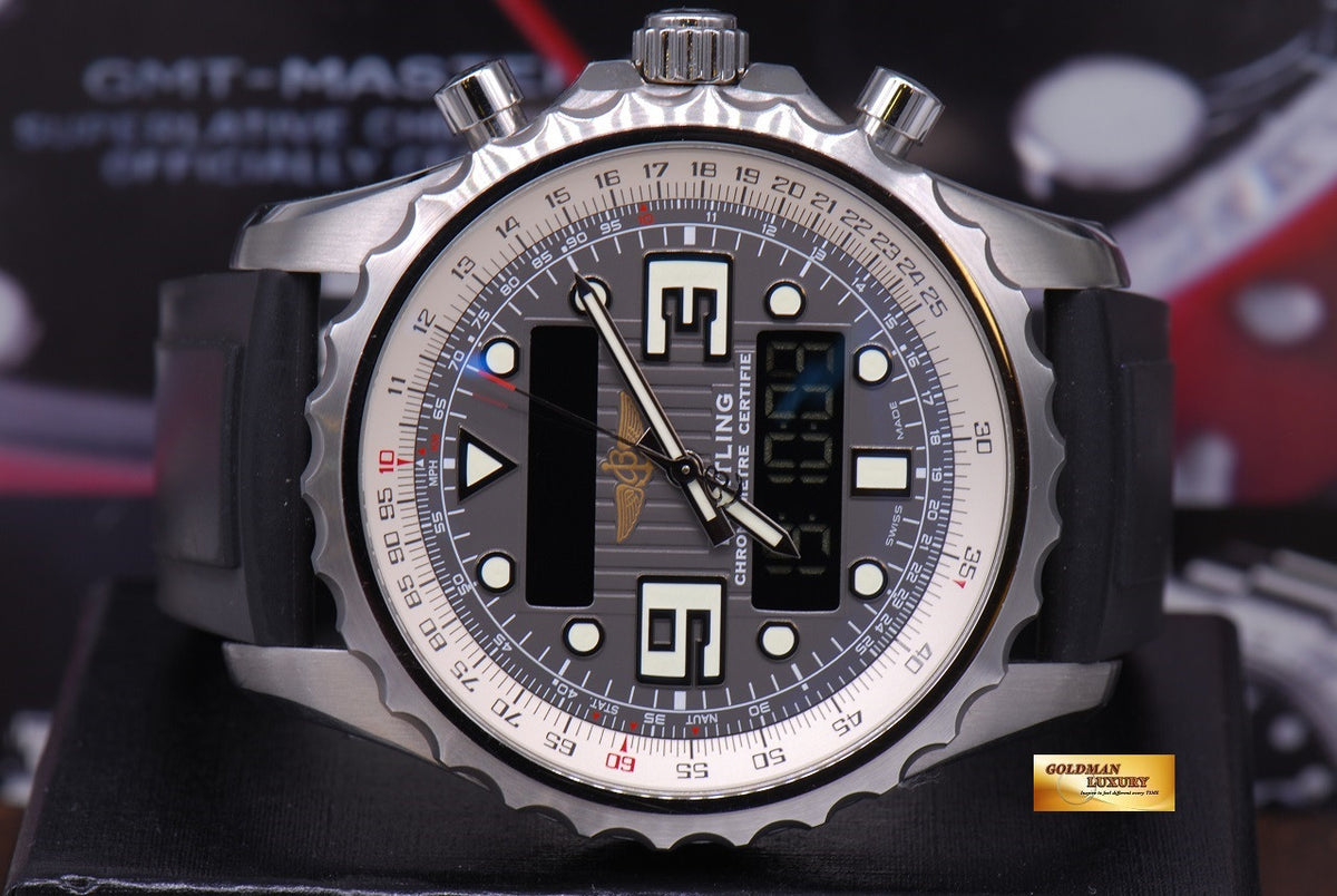 [SOLD] BREITLING CHRONOSPACE PROFESSIONAL SUPERQUARTZ A78365 (MINT)