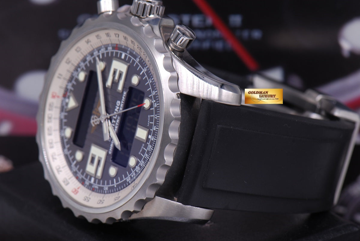 [SOLD] BREITLING CHRONOSPACE PROFESSIONAL SUPERQUARTZ A78365 (MINT)