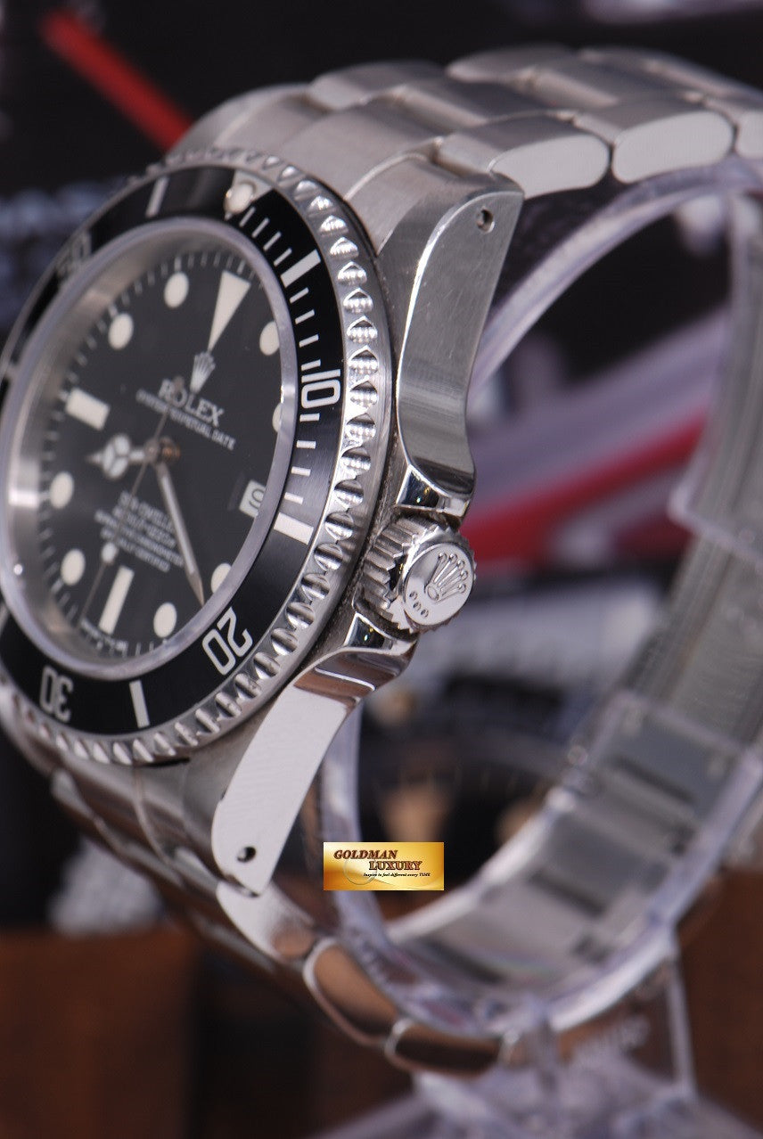 [SOLD] ROLEX OYSTER PERPETUAL SEA-DWELLER "TRIPLE-SIX" MATTE DIAL Ref 16660 COMPLETE B/P (VINTAGE)