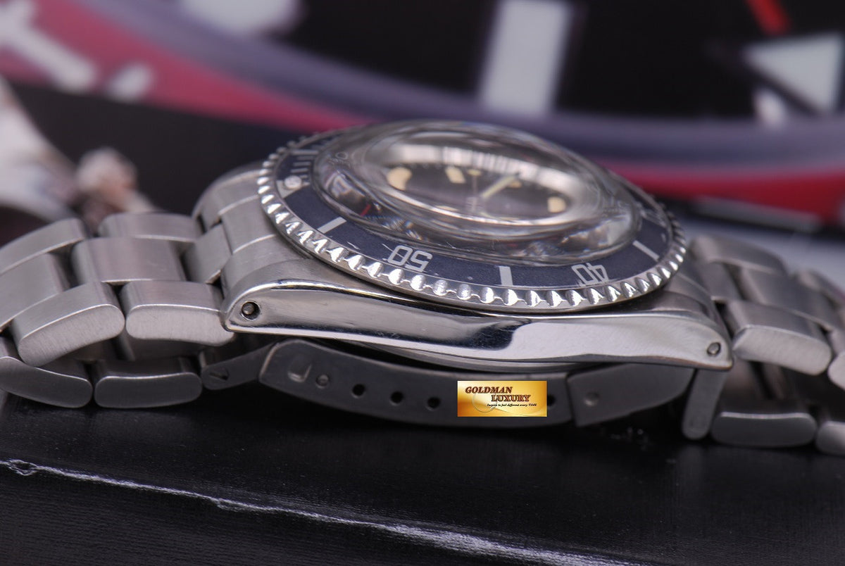 [SOLD] ROLEX OYSTER PERPETUAL SUBMARINER NO-DATE "METER FIRST" Ref 5513 (VINTAGE AGING)
