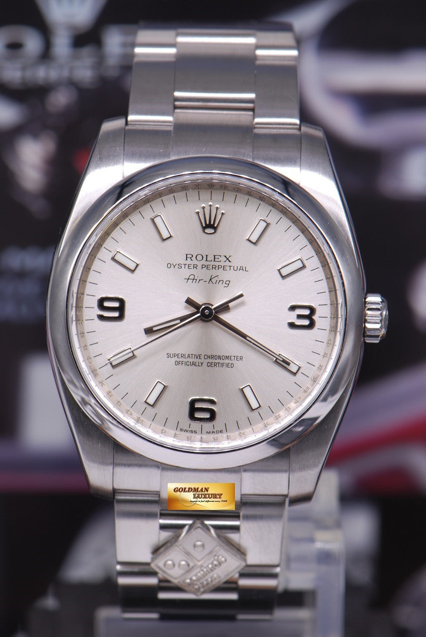 [SOLD] ROLEX OYSTER AIR-KING DOMINO'S PIZZA SPECIAL EDITION Ref 114200 (RARE)