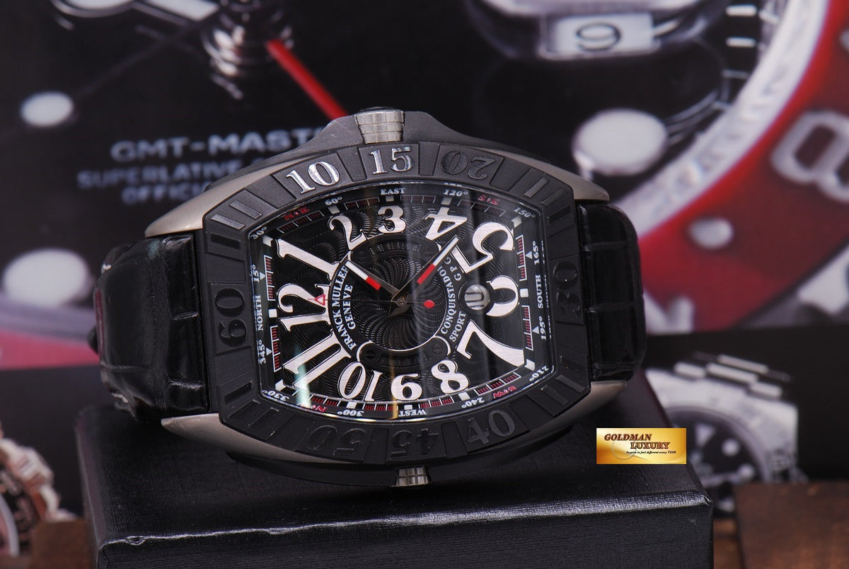 [SOLD] FRANCK MULLER CONQUISTADOR SPORT GPG TITANIUM Ref 9900 SC DT TT (NEAR MINT)