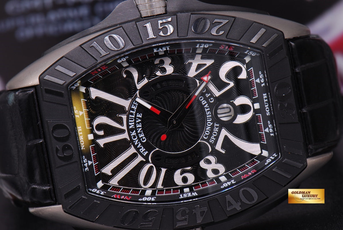 [SOLD] FRANCK MULLER CONQUISTADOR SPORT GPG TITANIUM Ref 9900 SC DT TT (NEAR MINT)