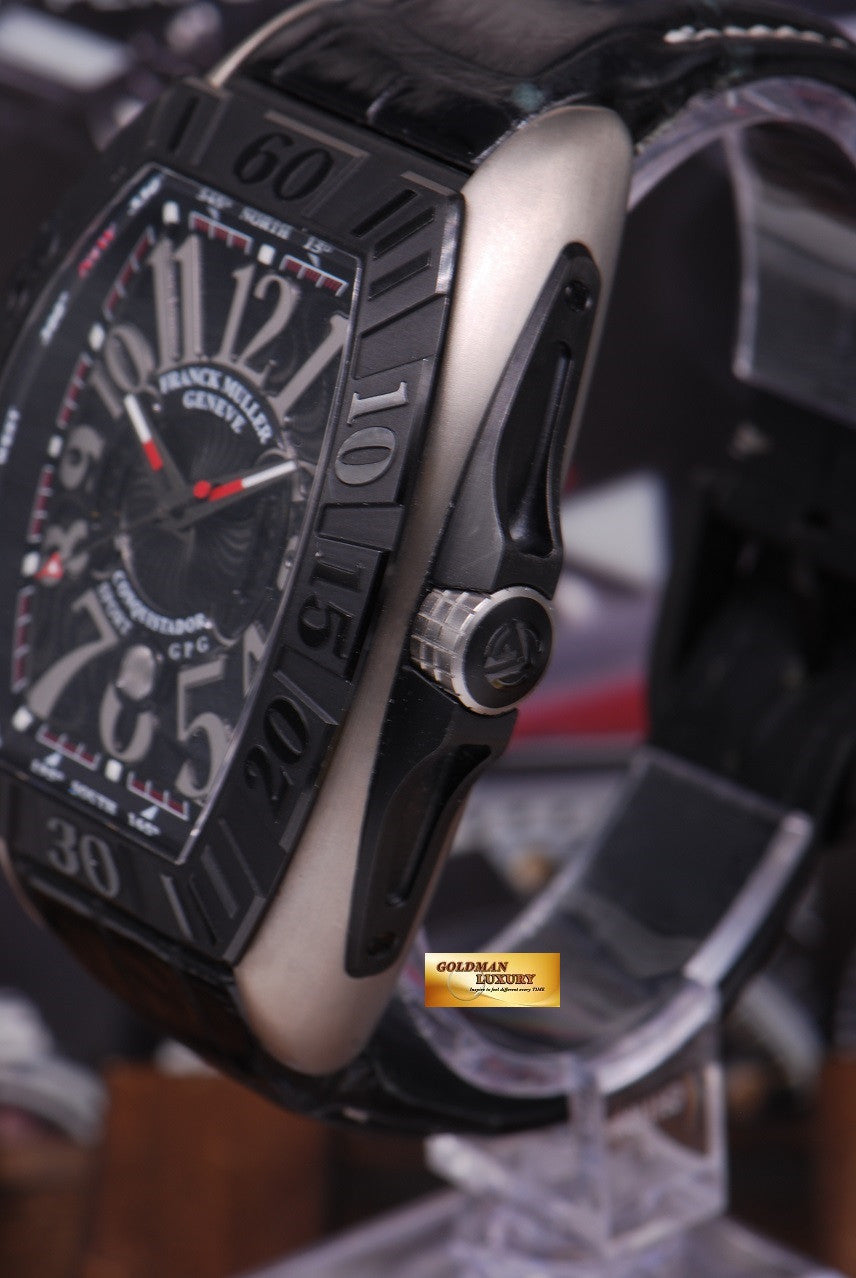 [SOLD] FRANCK MULLER CONQUISTADOR SPORT GPG TITANIUM Ref 9900 SC DT TT (NEAR MINT)