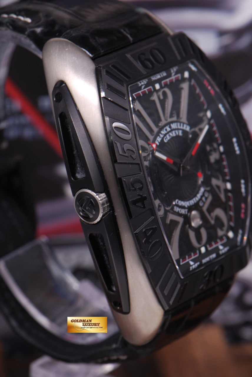 [SOLD] FRANCK MULLER CONQUISTADOR SPORT GPG TITANIUM Ref 9900 SC DT TT (NEAR MINT)