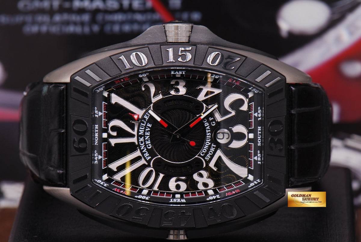 [SOLD] FRANCK MULLER CONQUISTADOR SPORT GPG TITANIUM Ref 9900 SC DT TT (NEAR MINT)