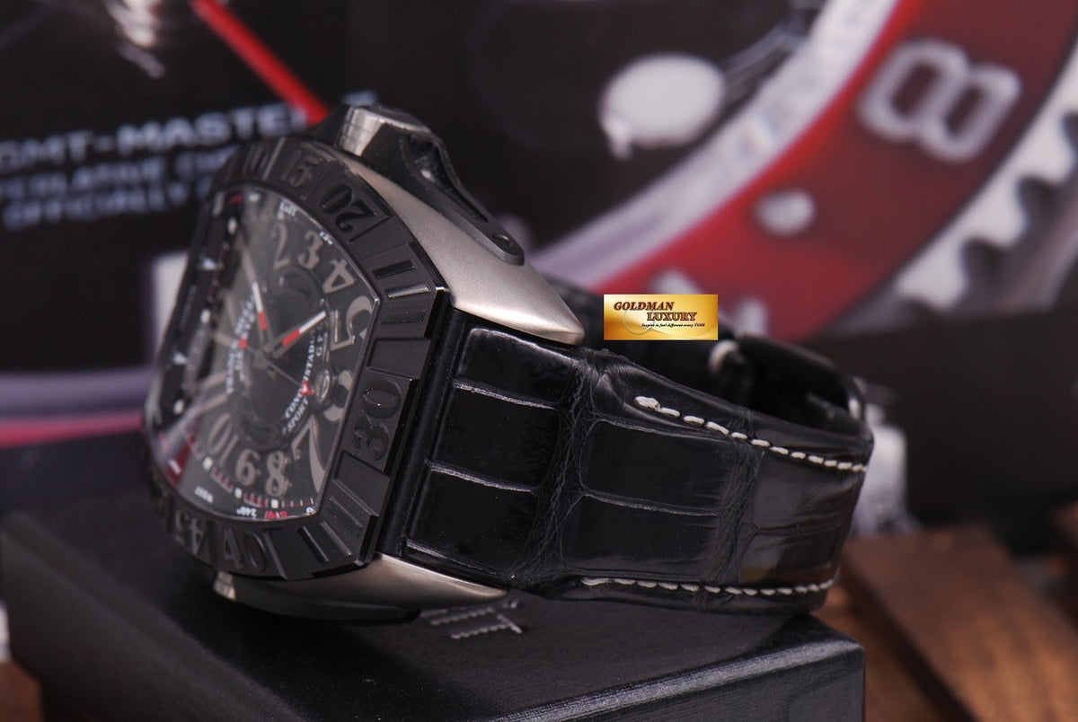 [SOLD] FRANCK MULLER CONQUISTADOR SPORT GPG TITANIUM Ref 9900 SC DT TT (NEAR MINT)