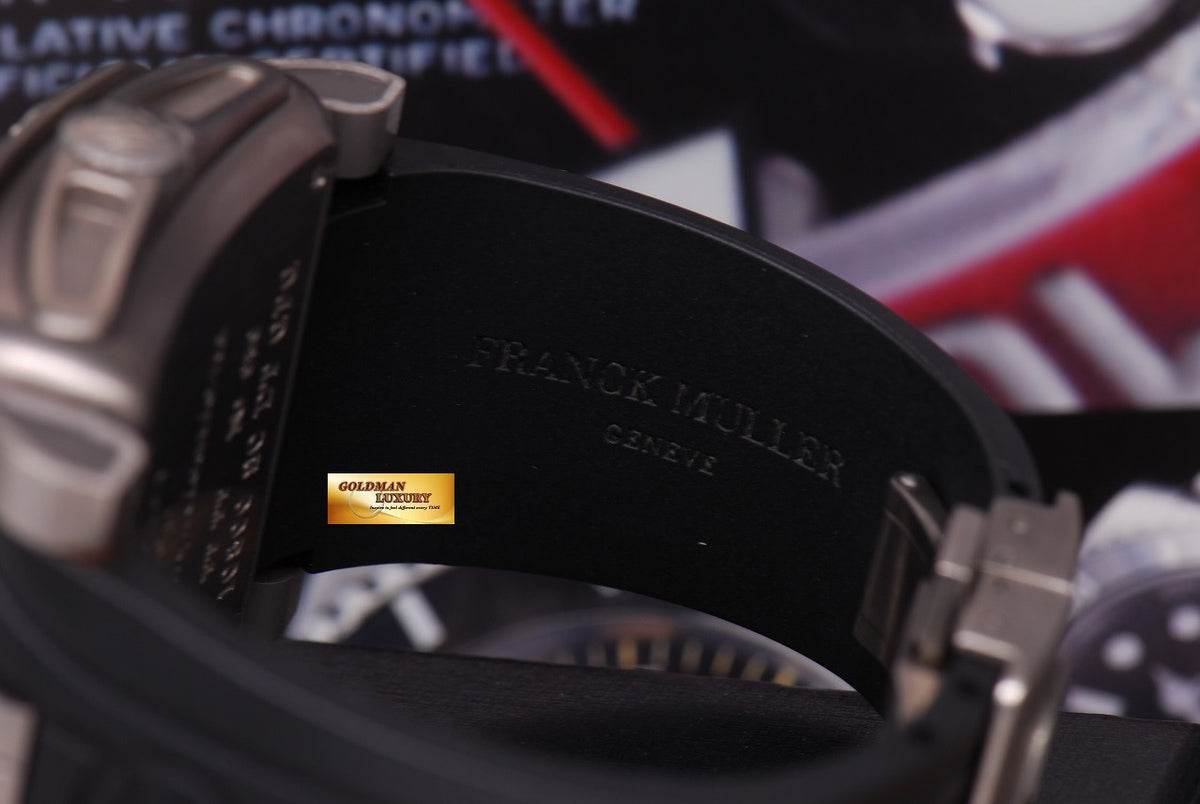 [SOLD] FRANCK MULLER CONQUISTADOR CORTEZ TITANIUM Ref 10800 SC DT TT (MINT)