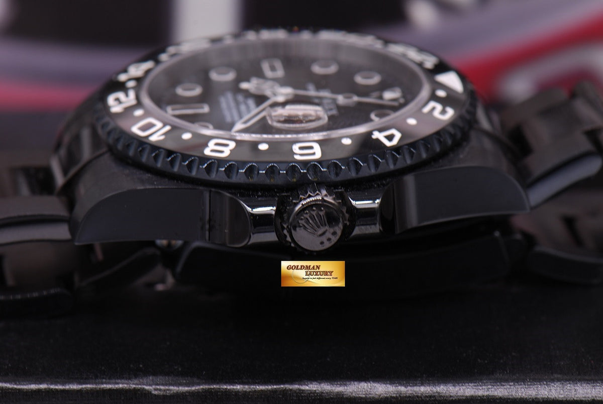 [SOLD] ROLEX BAMFORD GMT-MASTER II CERAMIC BLACK Ref 116710LN LIMITED EDITION (NEW)