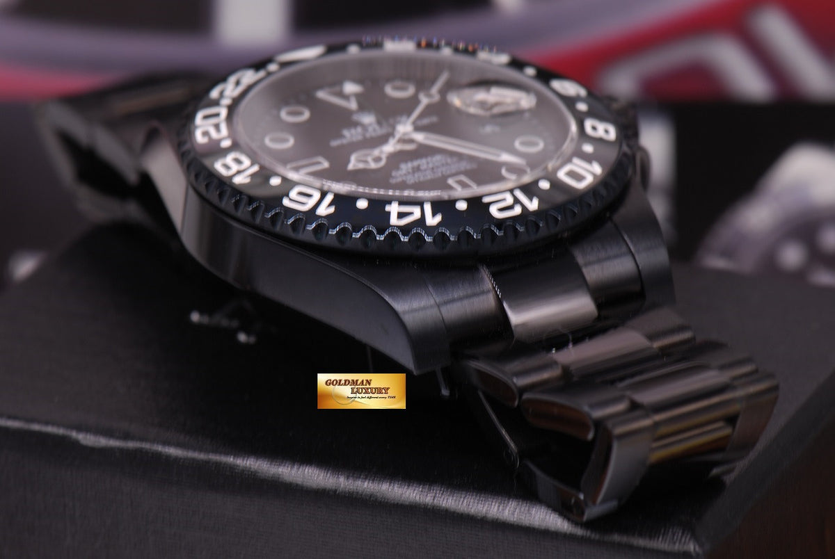[SOLD] ROLEX BAMFORD GMT-MASTER II CERAMIC BLACK Ref 116710LN LIMITED EDITION (NEW)