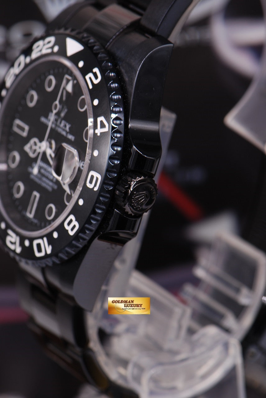 [SOLD] ROLEX BAMFORD GMT-MASTER II CERAMIC BLACK Ref 116710LN LIMITED EDITION (NEW)