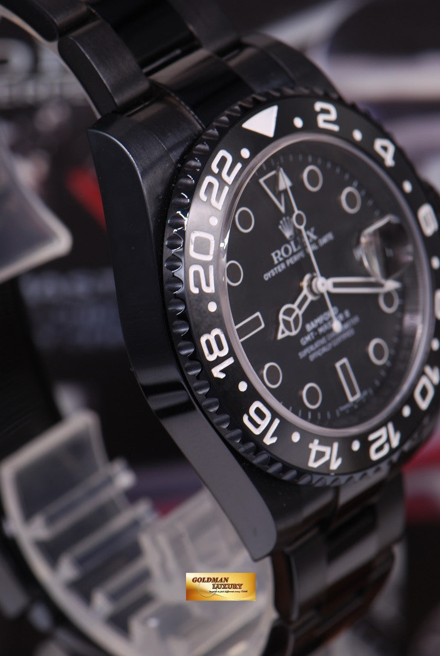 [SOLD] ROLEX BAMFORD GMT-MASTER II CERAMIC BLACK Ref 116710LN LIMITED EDITION (NEW)