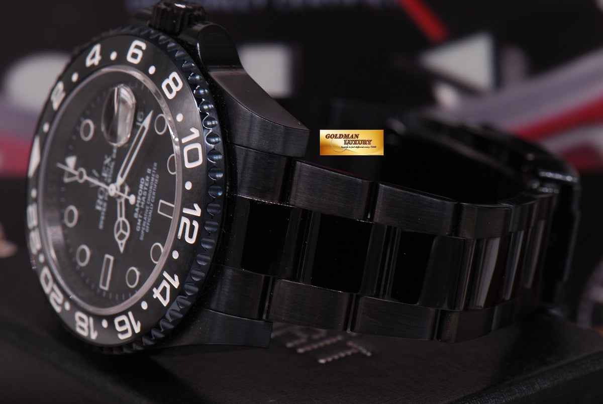 [SOLD] ROLEX BAMFORD GMT-MASTER II CERAMIC BLACK Ref 116710LN LIMITED EDITION (NEW)