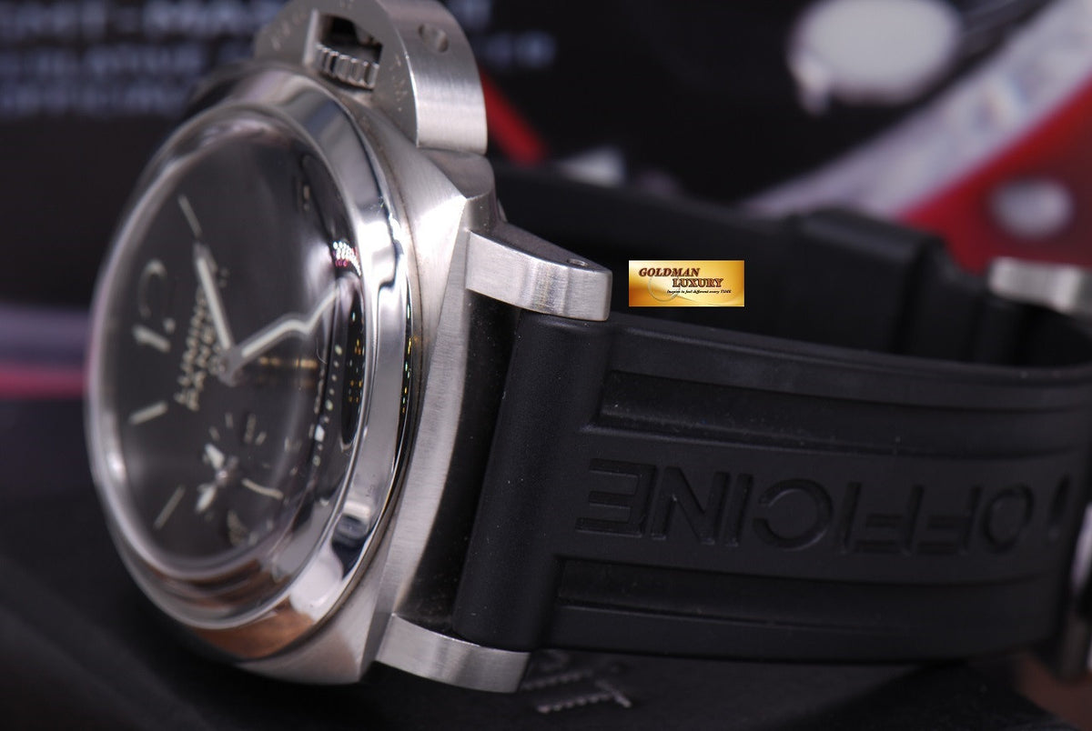 [SOLD] PANERAI LUMINOR 1950 8-DAYS GMT MANUAL am / pm DIAL PAM 233 (MINT)