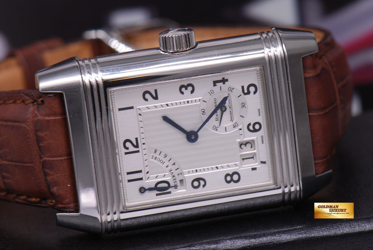 [SOLD] JAEGER-LeCOULTRE REVERSO 8 DAYS BIG DATE GRANDE Ref 240.8.15 MANUAL
