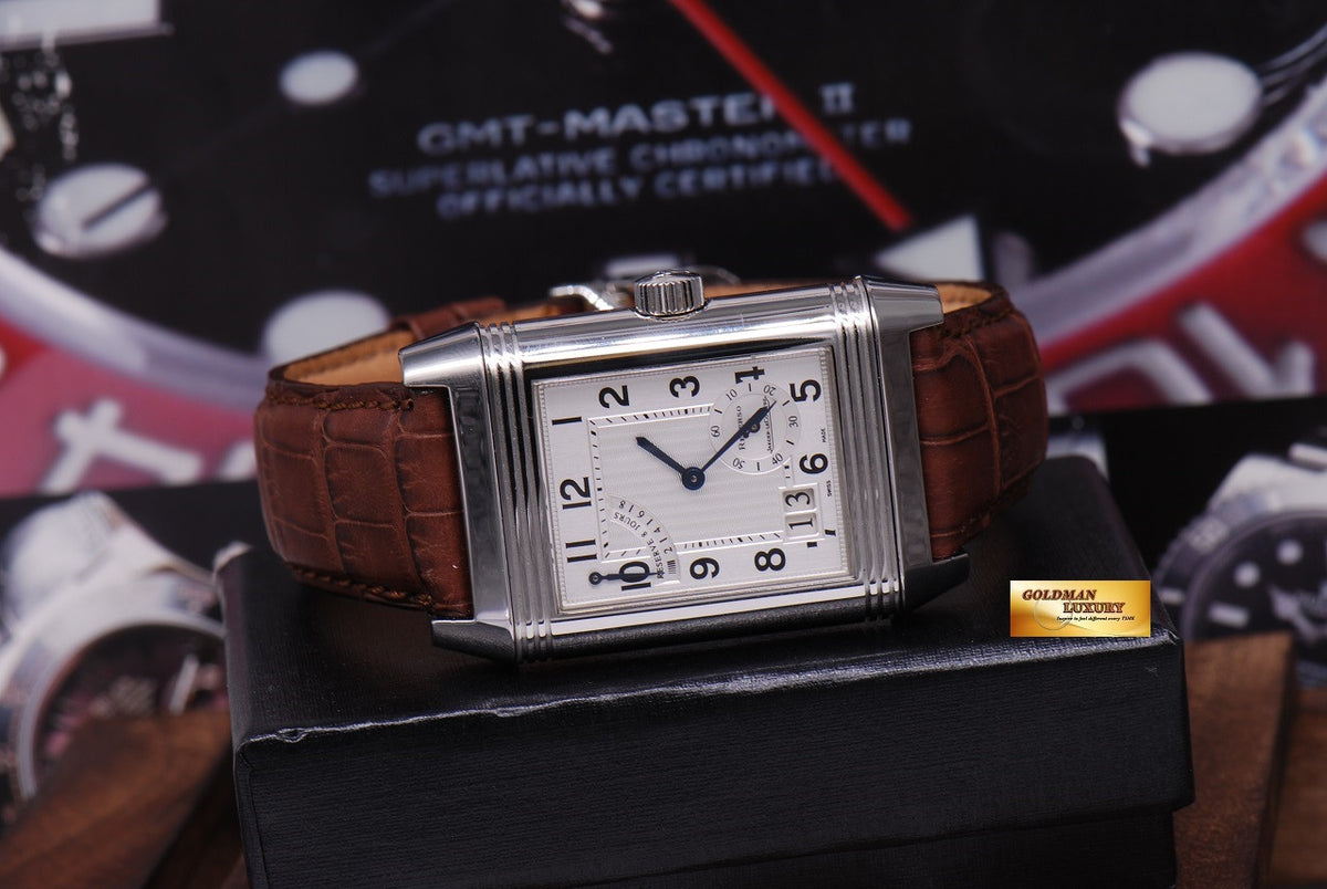 [SOLD] JAEGER-LeCOULTRE REVERSO 8 DAYS BIG DATE GRANDE Ref 240.8.15 MANUAL